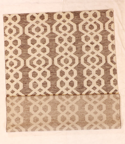 5x7 - Moroccan Fine/Wool All Over Rectangle - Hand Knotted Rug