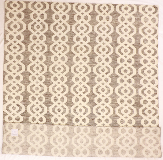 9 x12 - Moroccan Fine/Wool All Over Rectangle - Hand Knotted Rug — 62854