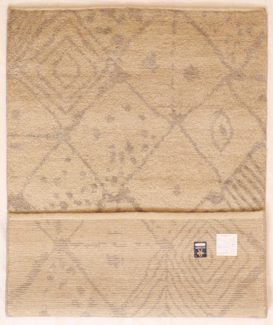 3x5 - Moroccan Fine/Wool All Over Rectangle - Hand Knotted Rug — 62939