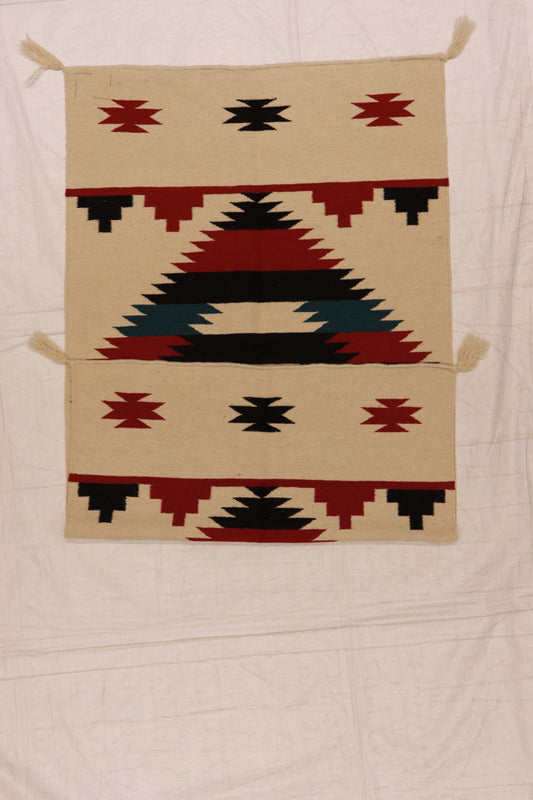 3x5 - Navajo Fine Wool All Over Rectangle - Hand Knotted Rug