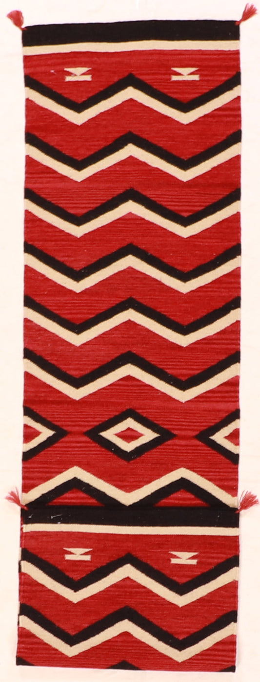 Runner - Kilim Fine/Wool All Over Rectangle - Hand Knotted Rug