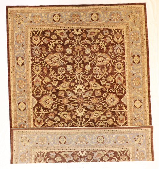 10x14 - Frahan Fine/Wool All Over Rectangle - Hand Knotted Rug