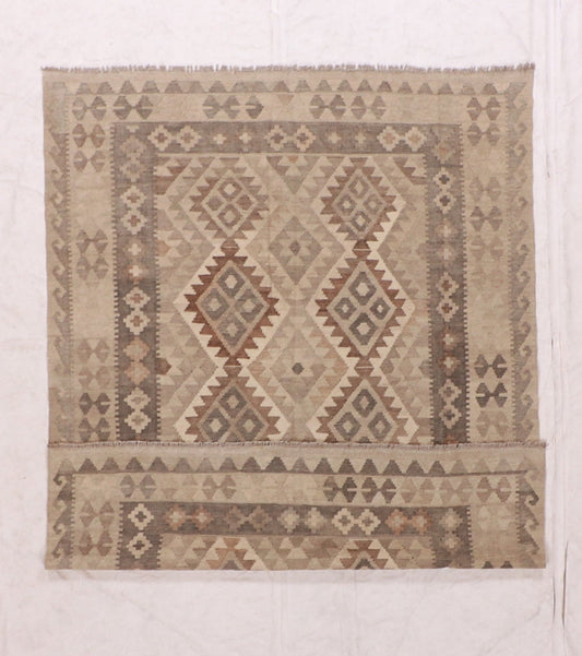 5x7 - Kilim Fine/Wool All Over Rectangle - Hand Knotted Rug