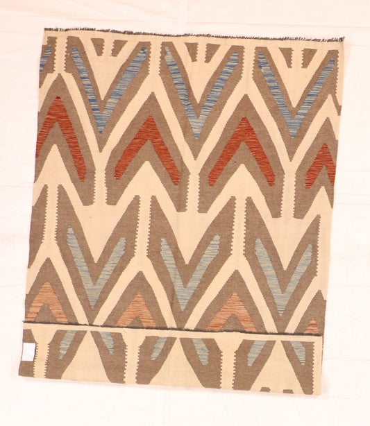 5x7 - Kilim Fine/Wool All Over Rectangle - Hand Knotted Rug