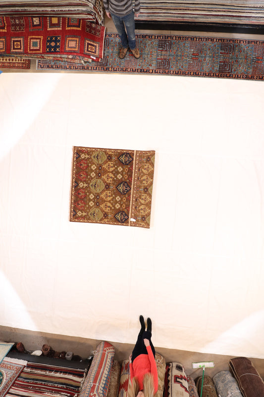 5x7 - Bakhtiarie Fine Wool All Over Rectangle - Hand Knotted Rug