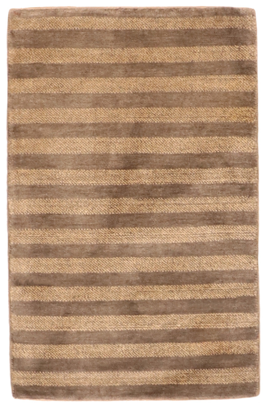 W 2 L 3 Gabbeh 100% Wool Handmade All Over Design - 63992