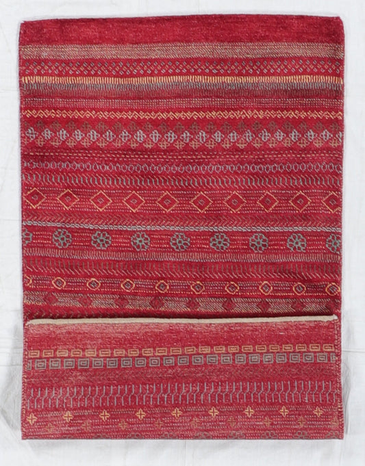 4x5 - Gabbeh Fine/Wool All Over Rectangle - Hand Knotted Rug