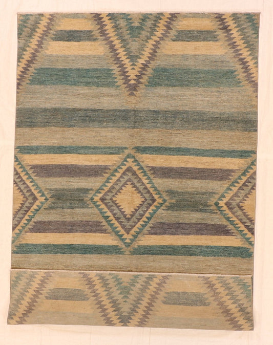 6x9 - Mountain Modern Fine/Wool All Over Rectangle - Hand Knotted Rug