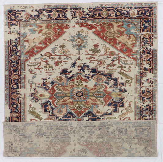9x12 - Serapie Fine/Wool All Over Rectangle - Hand Knotted Rug β 64132