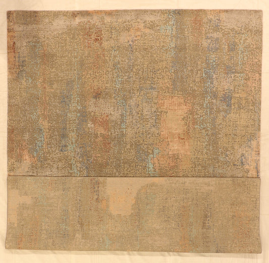 8x10 - Modern Silk/Wool All Over Rectangle - Hand Knotted Rug — 64345