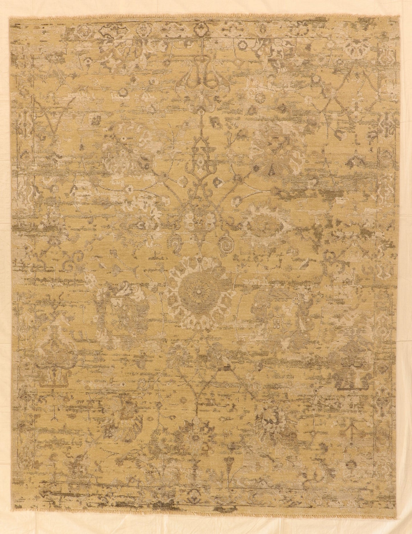 8x10 - Modern Fine All Over Rectangle - Hand Knotted Rug
