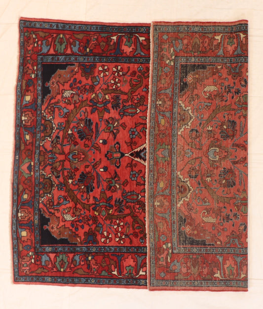 5x7 - Ziegler Antique/Wool Geometric Rectangle - Hand Knotted Rug