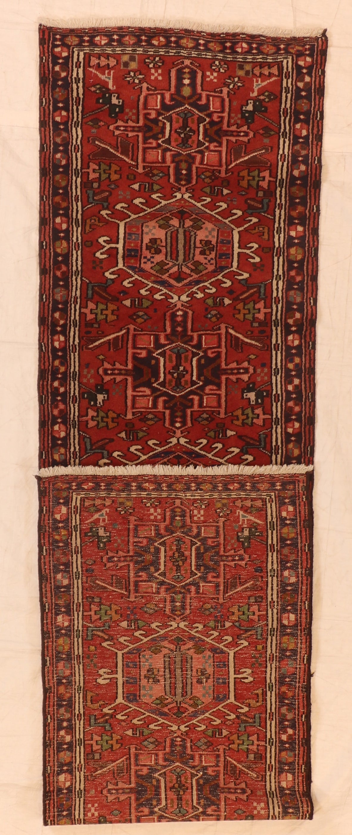 Runner - Karajeh Fine/Wool All Over Rectangle - Hand Knotted Rug