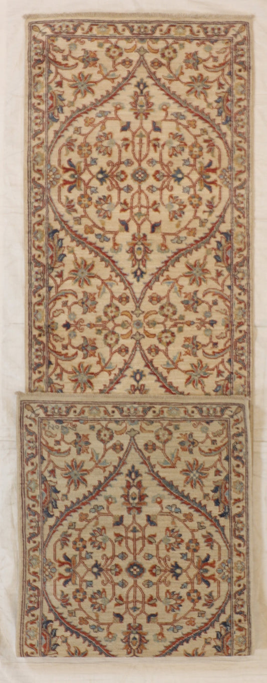 Runner - Mahal Fine All Over Rectangle - Hand Knotted Rug β 65367