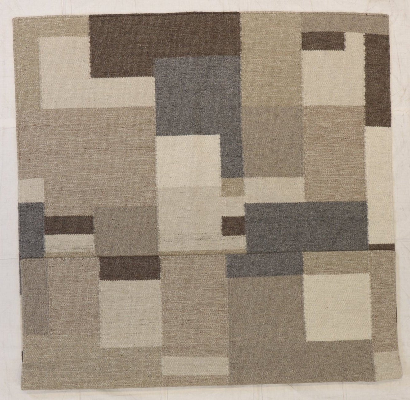 W 5 L 7 Kilim 100% Wool Handmade All Over Design - 65497