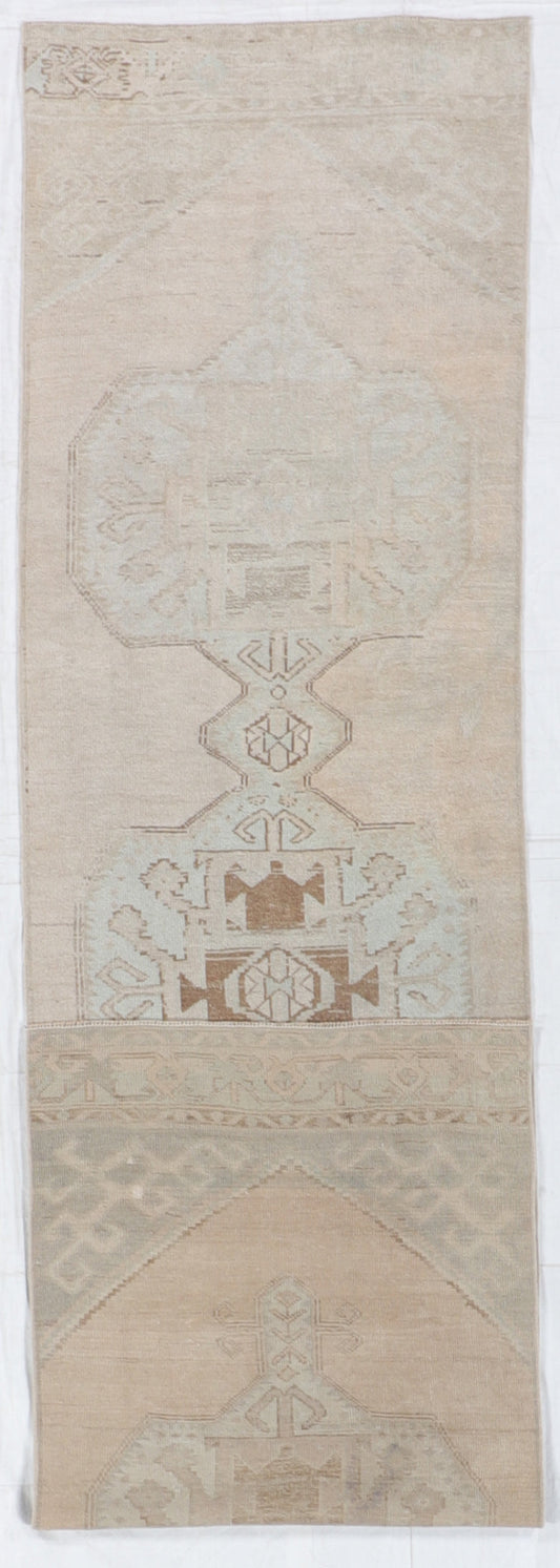 Runner - Oushak Fine All Over Rectangle - Hand Knotted Rug