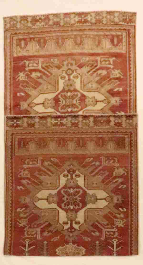 W 3.5 - L 10 - Oushak Fine/Wool All Over Rectangle - Finest Hand-Knotted Quality Wool - 65670