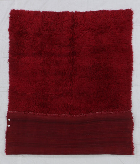 5x7 - Tulu Fine/Wool All Over Rectangle - Hand Knotted Rug