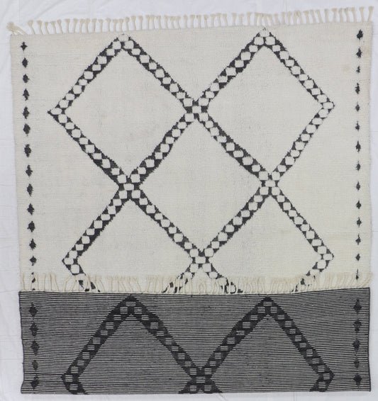 9x12 - Moroccan Fine/Wool All Over Rectangle - Hand Knotted Rug