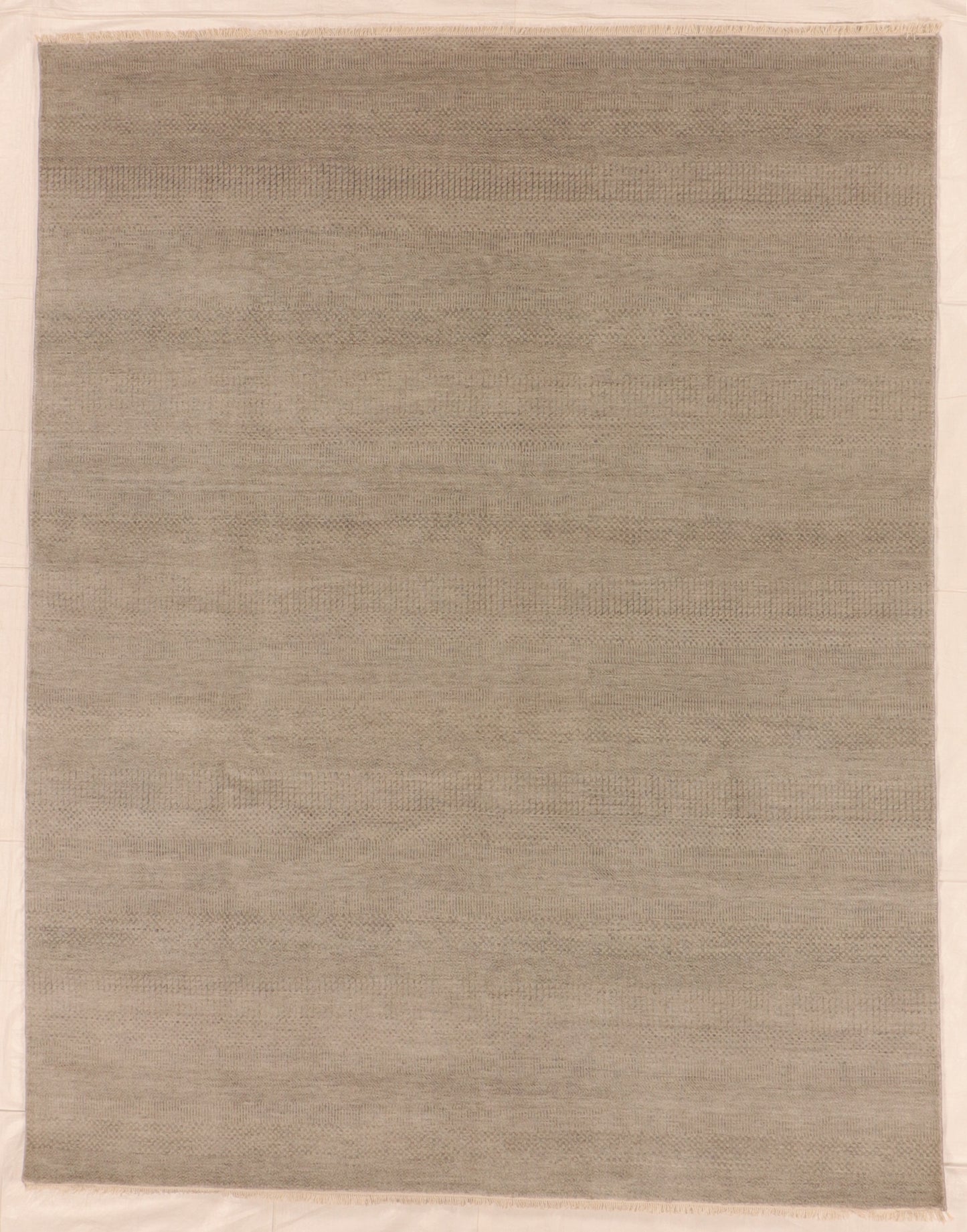 W 8 L 10 Modern Wool And Silk Blend Handmade All Over Design - 66235