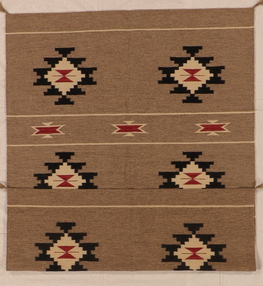 5x7 - Kilim Fine/Wool All Over Rectangle - Hand Knotted Rug