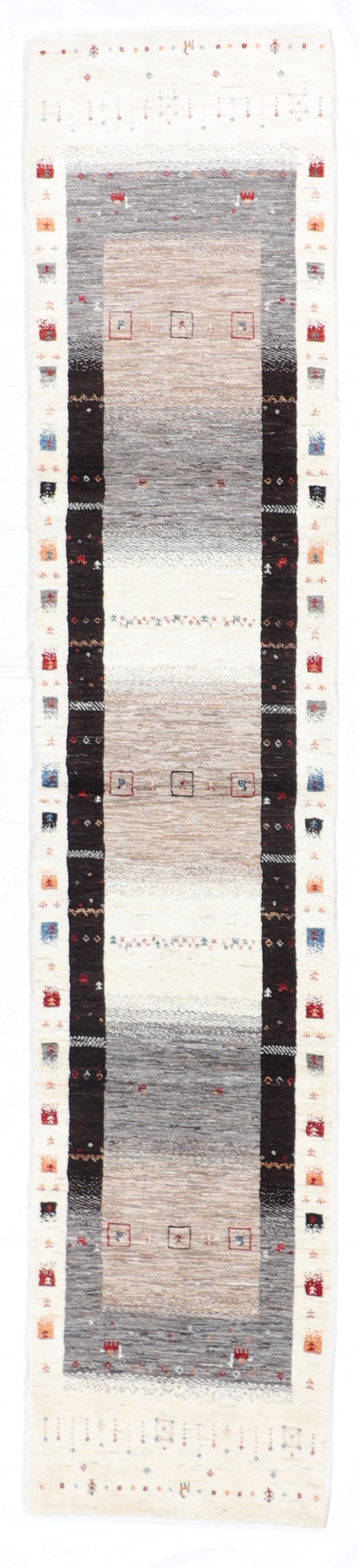 2.7 x 12.11 Runner - Atash Fine All Over Rectangle - Hand Knotted Rug