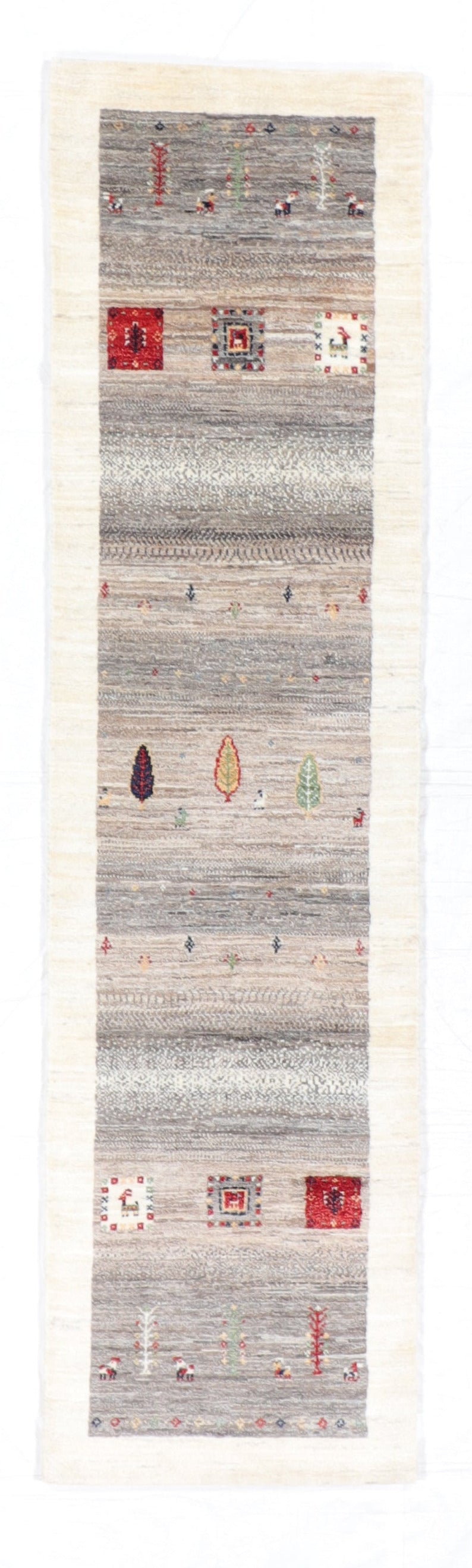 2.8 x 10.1 Runner - Tree of Life Fine All Over Rectangle - Hand Knotted Rug