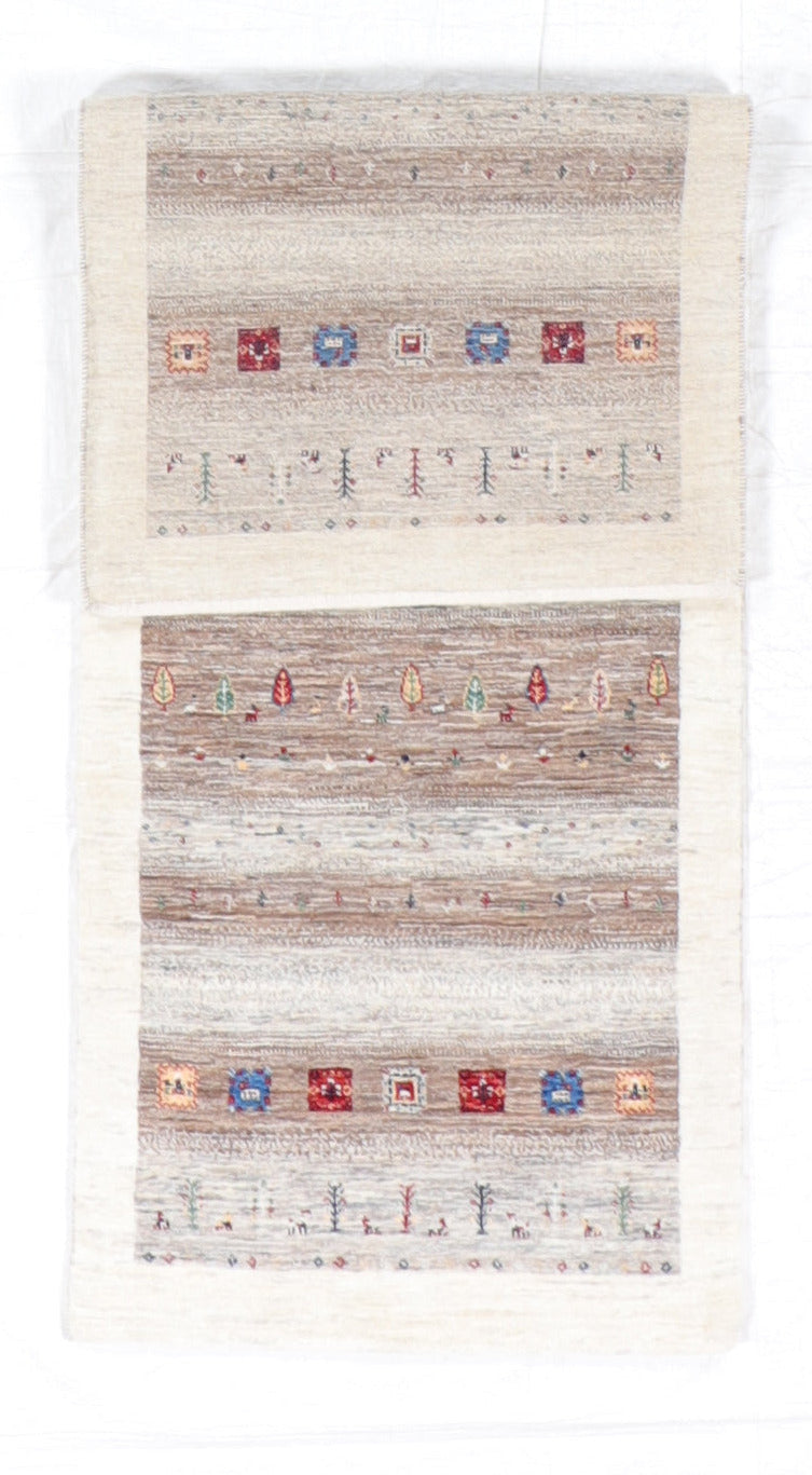 2.6 x 6.7 Runner - Tree of Life Fine All Over Rectangle - Hand Knotted Rug
