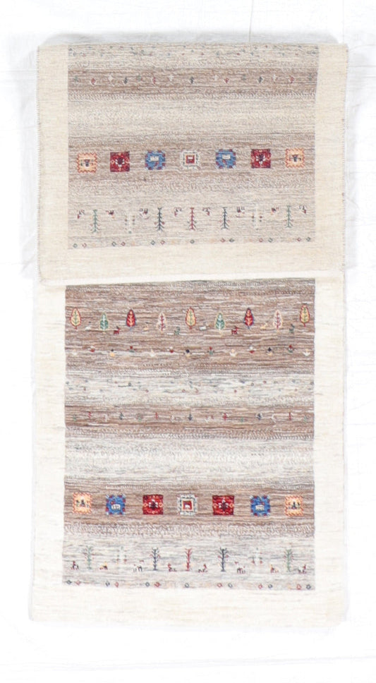 2.6 x 6.7 Runner - Tree of Life Fine All Over Rectangle - Hand Knotted Rug — 66409