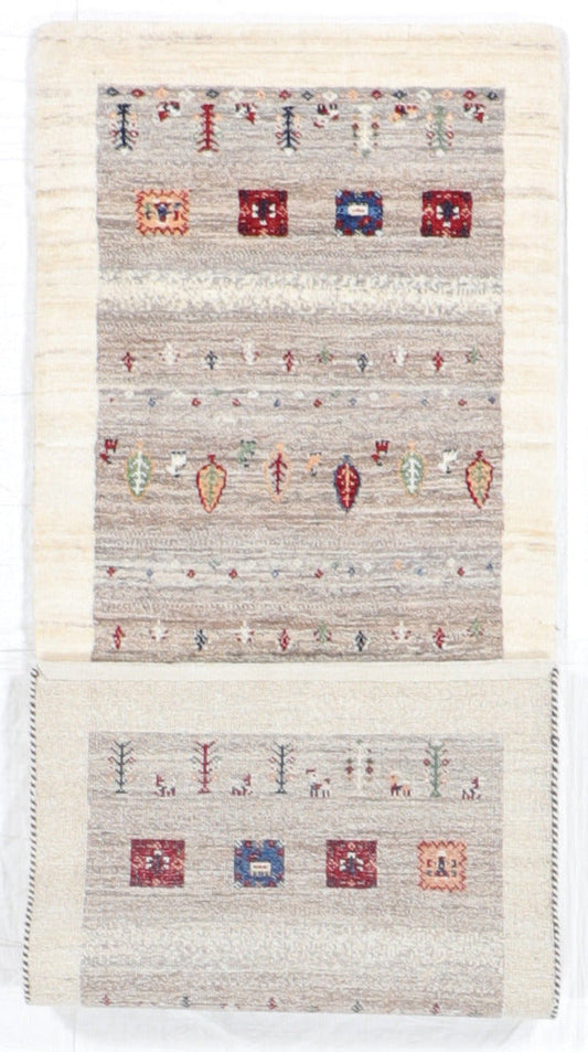 2.6 x 6.7 Runner - Tree of Life Fine All Over Rectangle - Hand Knotted Rug — 66406