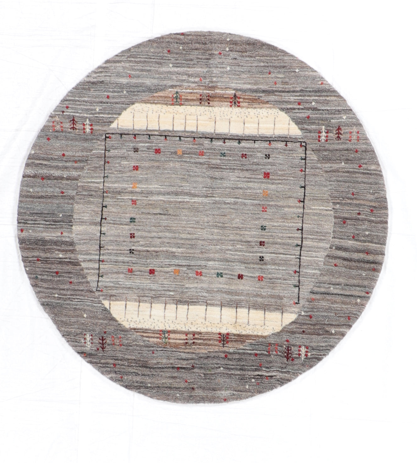 5 x 5 Atash Fine/Wool All Over Rectangle - Hand Knotted Rug