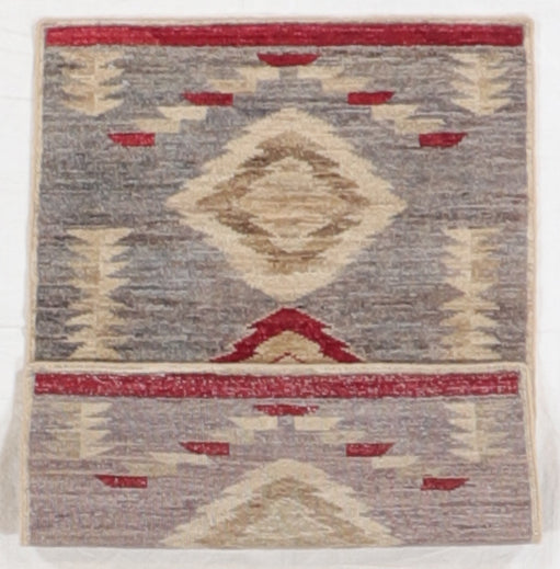 1.11 x 2.11 - Mountain Modern Fine/Wool All Over Rectangle - Hand Knotted Rug — 66419