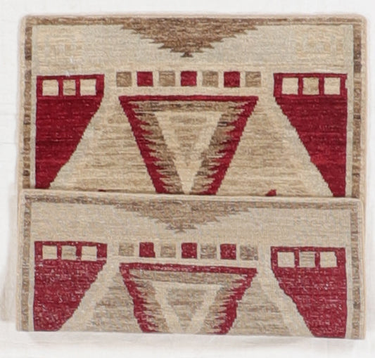 2.1 x 2.10 - Mountain Modern Fine/Wool All Over Rectangle - Hand Knotted Rug — 66438