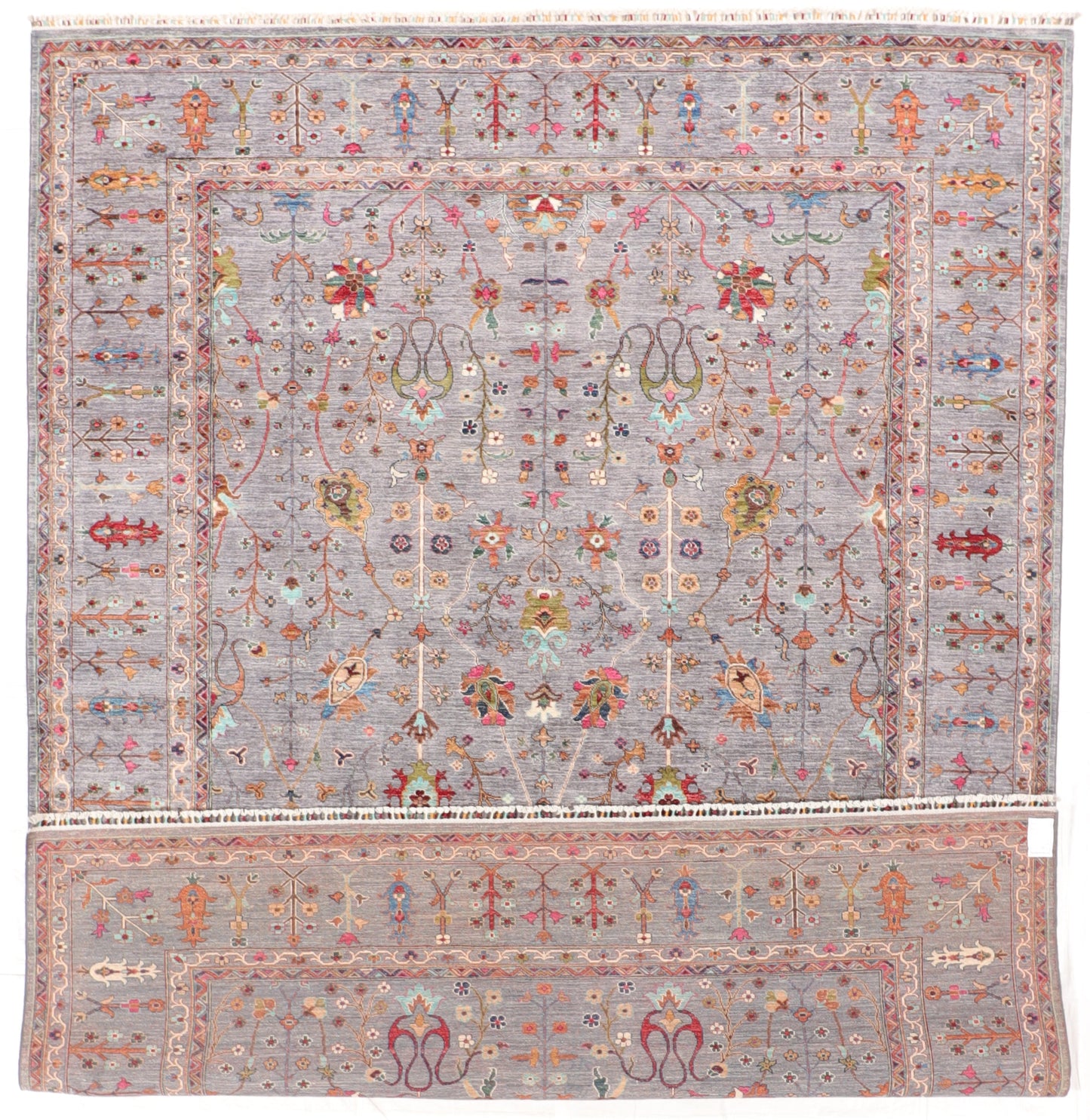 9 x 12 - Baluch Fine/Wool All Over Rectangle - Hand Knotted Rug