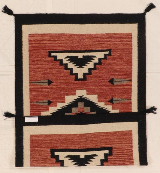 3 x 5 - Kilim Navajo Fine/Wool All Over Rectangle - Hand Knotted Rug — 66482