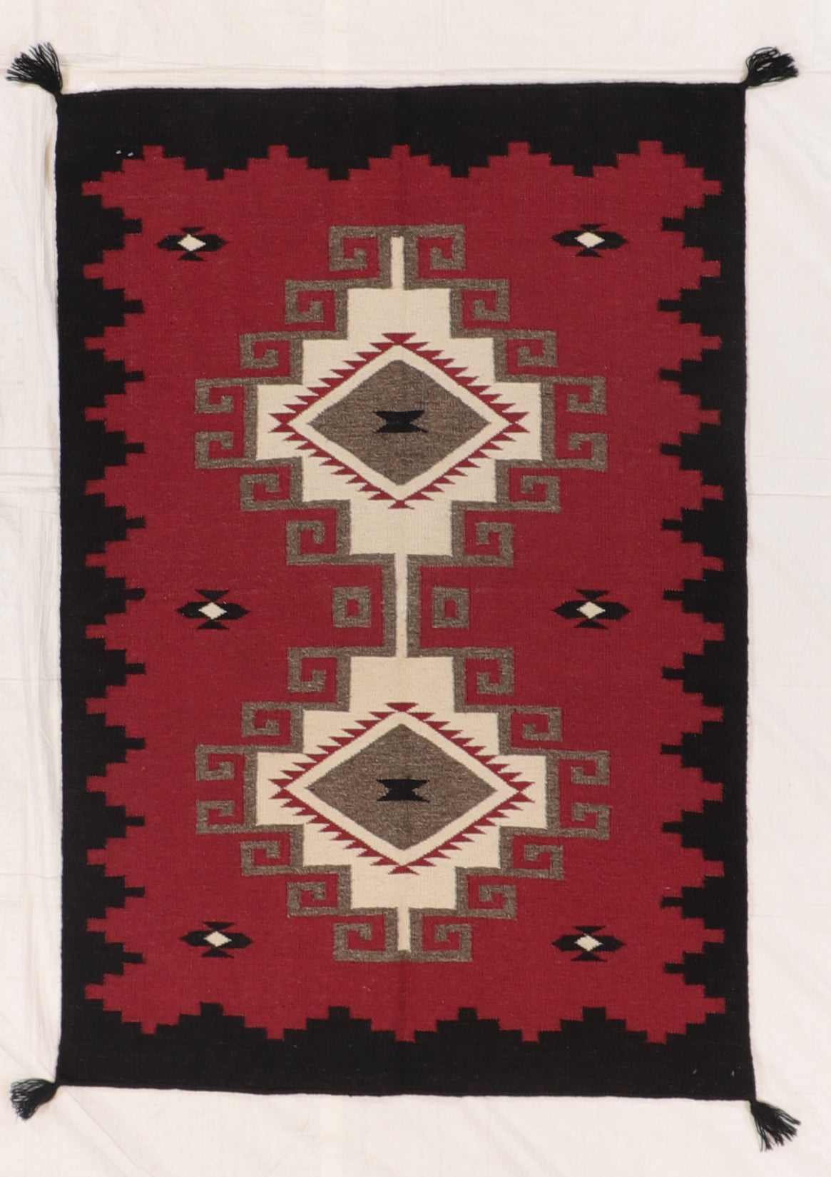 4x6 - Kilim Navajo Rectangle - Hand Knotted Rug