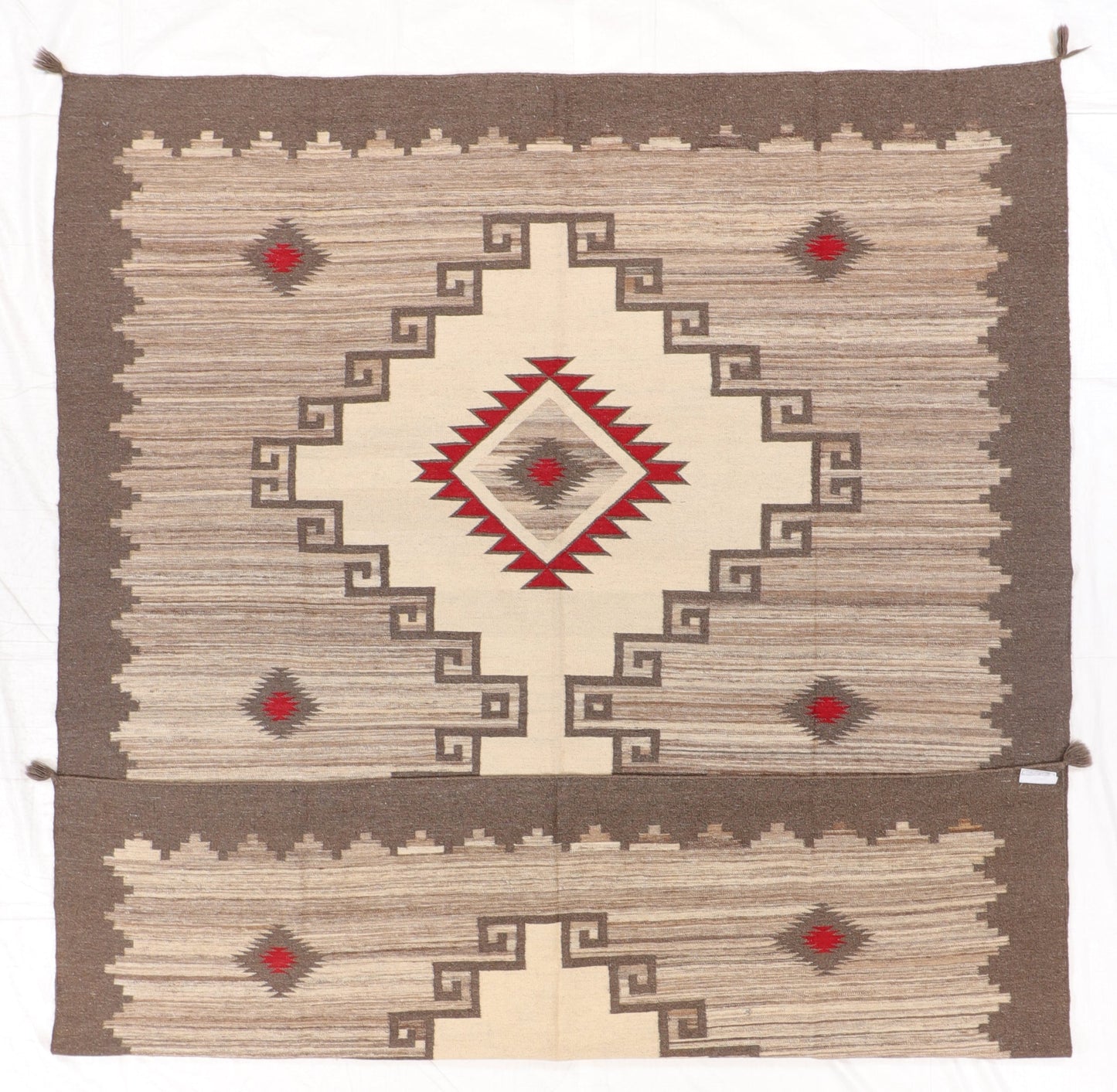 9 x 12 - Kilim Navajo Fine/Wool All Over Rectangle - Hand Knotted Rug