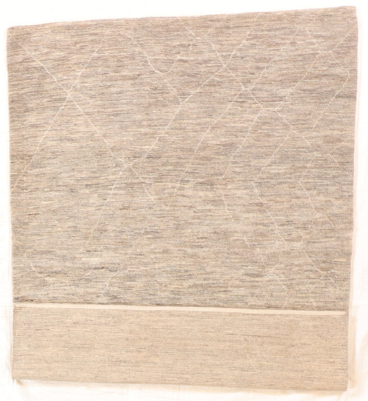 5 x 7 - Gabbeh Fine/Wool All Over Rectangle - Hand Knotted Rug — 66513