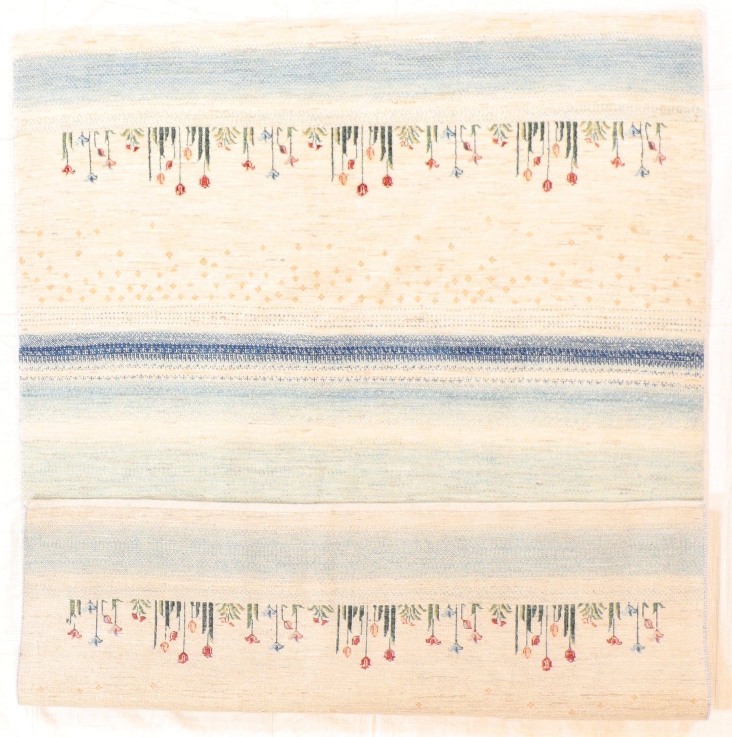 5 x 7 - Gabbeh Fine/Wool All Over Rectangle - Hand Knotted Rug