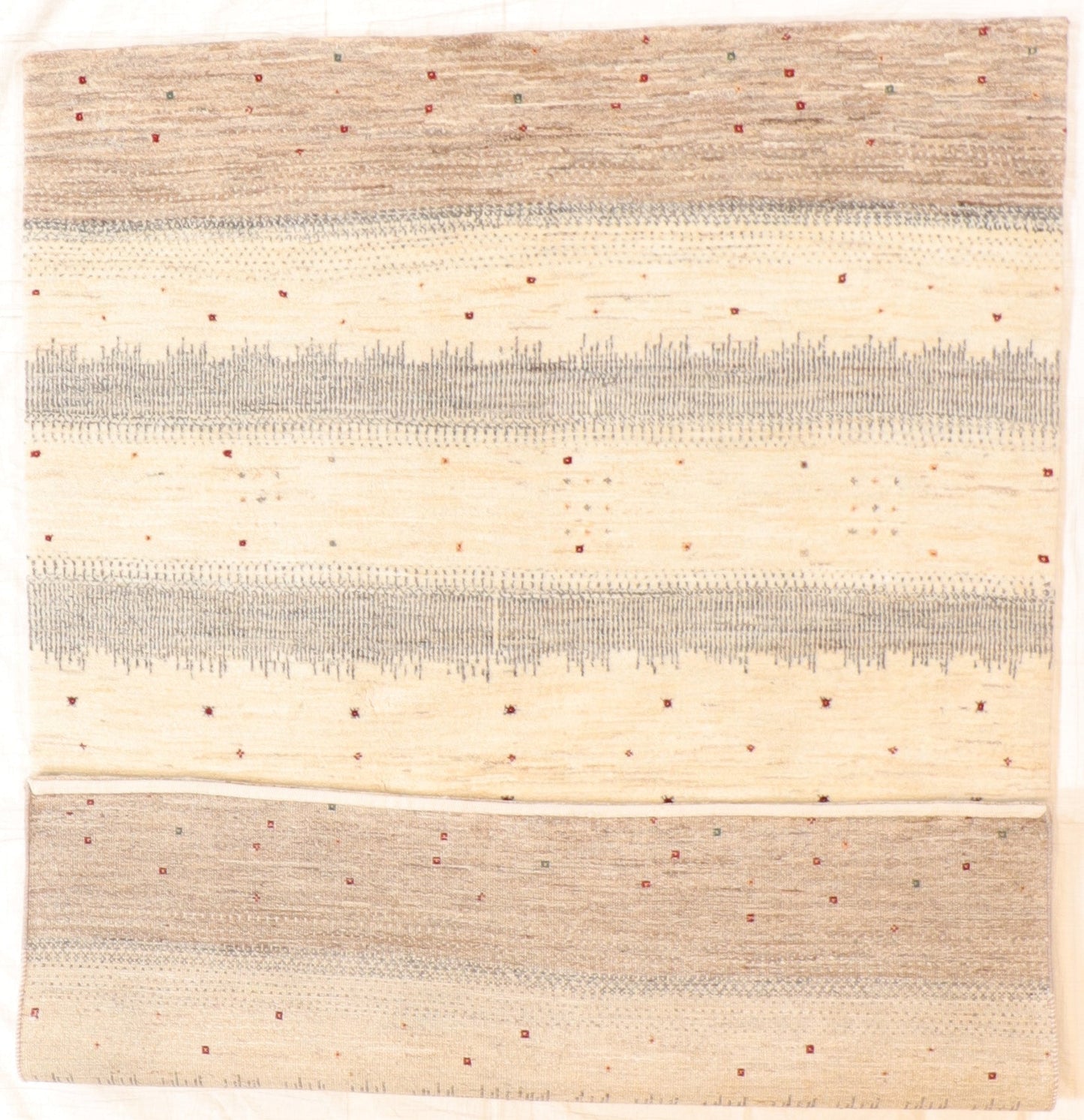 5 x 7 - Gabbeh Fine/Wool All Over Rectangle - Hand Knotted Rug