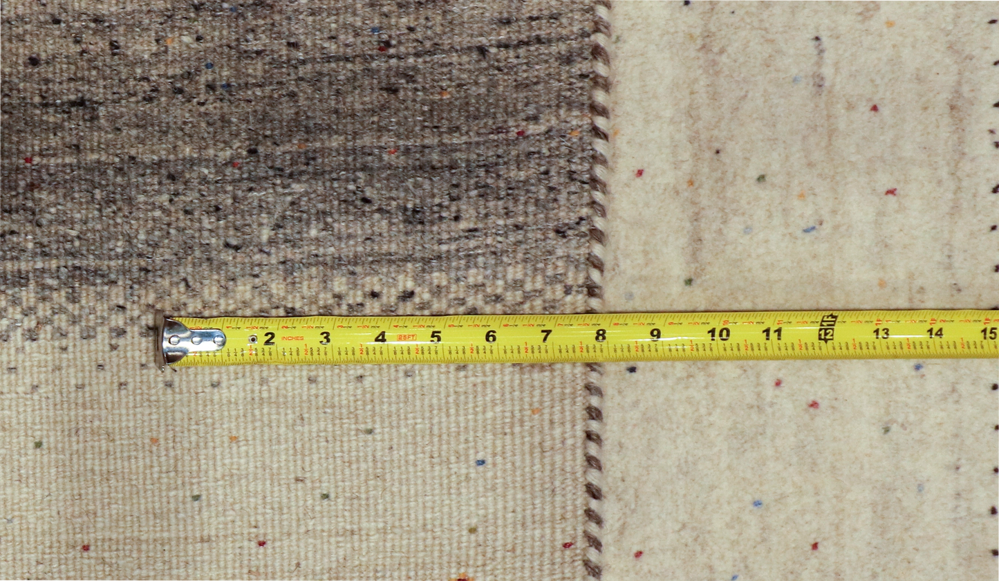 W 8.10 L 12.3 Gabbeh 100% Wool Hand-Woven All-Over Design - 67022