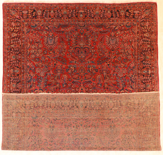 9 x 12 - Lillihan Fine All Over Rectangle - Hand Knotted Rug — 7308