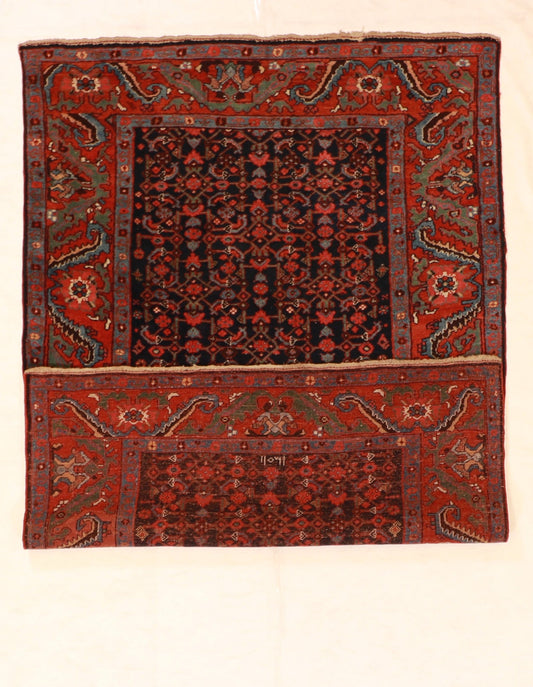 5x7 - Bijar Antique/Wool All Over Rectangle - Hand Knotted Rug