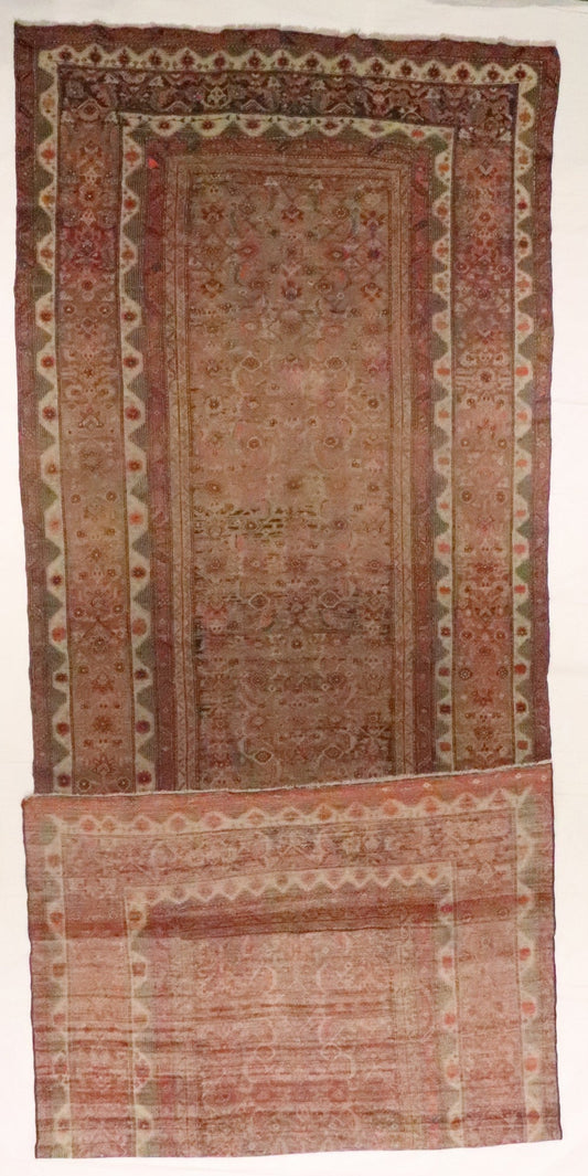 Oversized - - Malayer Antique/Wool All Over Rectangle - Hand Knotted Rug — 8309
