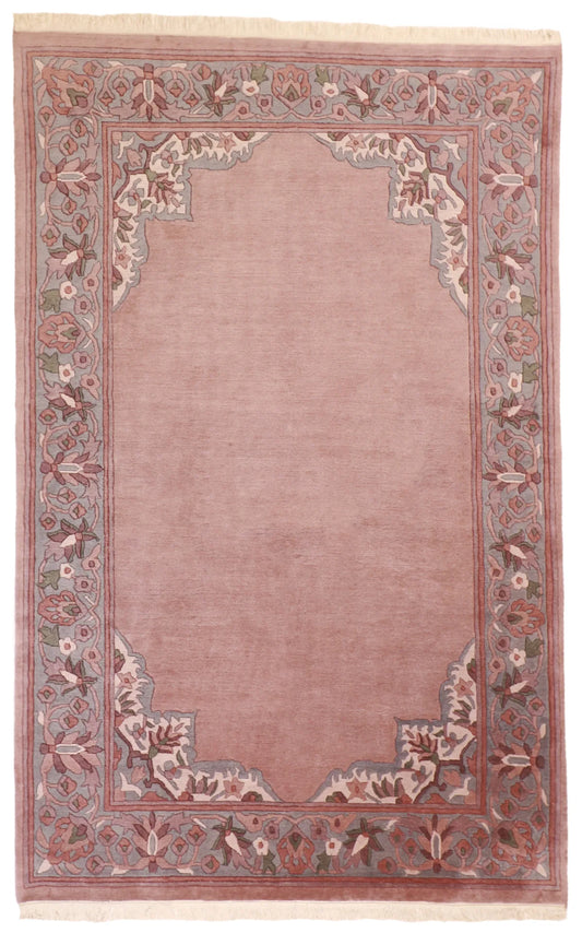 7x10 - Nepal Wool All Over Rectangle - Hand Knotted Rug