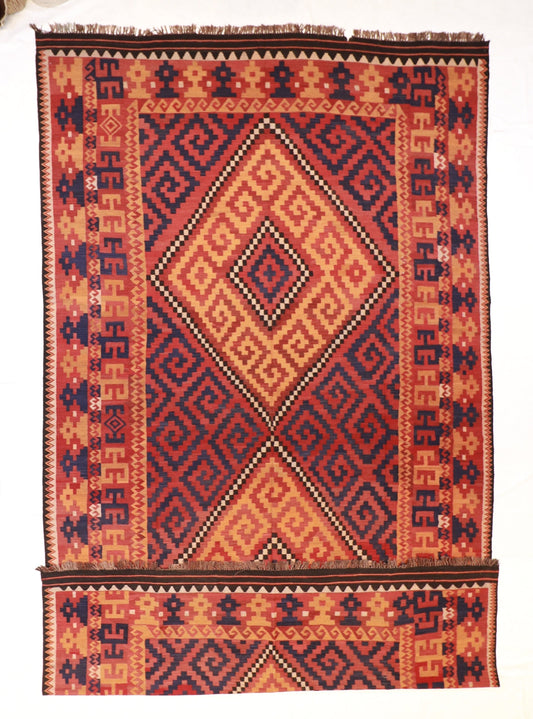 Oversized - Kilim Wool All Over Rectangle - Hand Knotted Rug