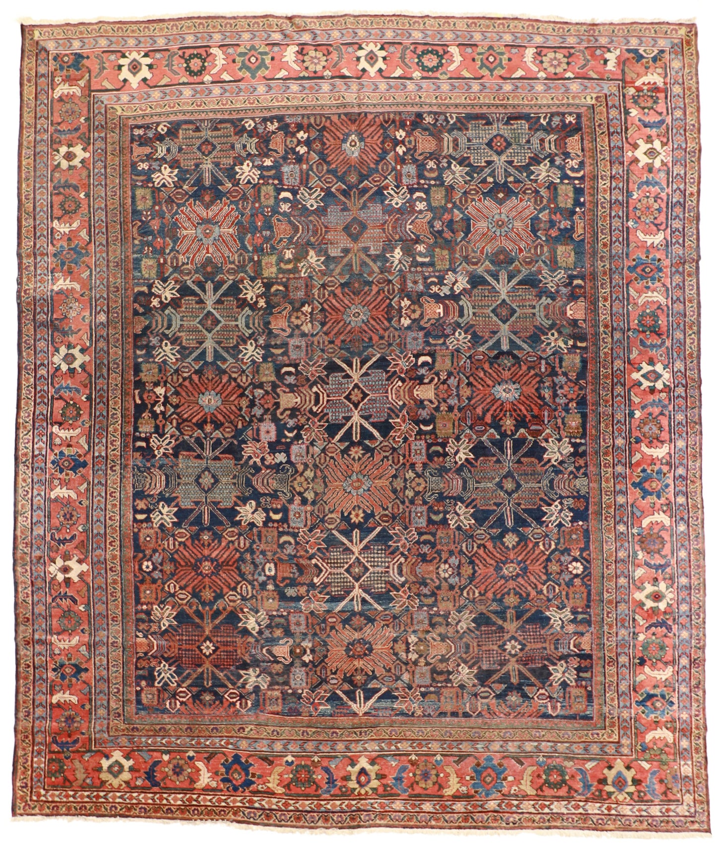 11 x 13 - Lillihan Fine All Over Rectangle - Hand Knotted Rug