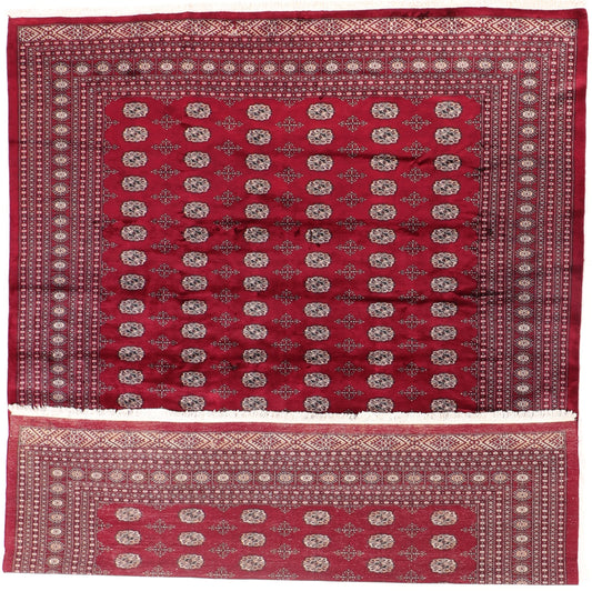 9 x12 - Bokhara Wool All Over Rectangle - Hand Knotted Rug