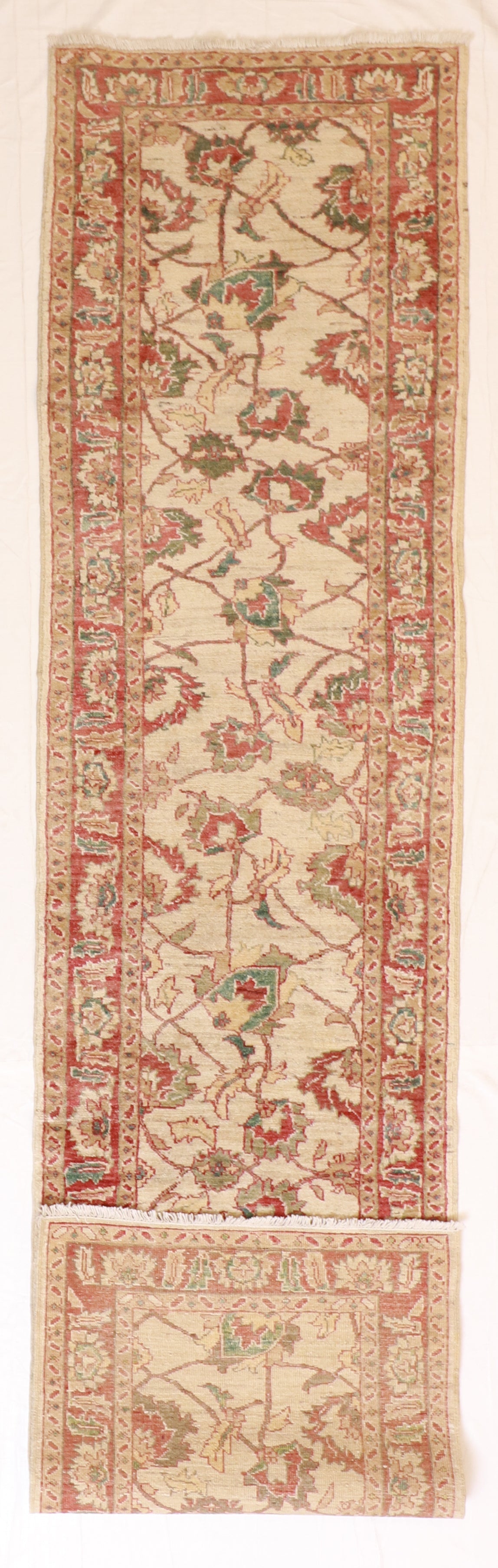 Runner - Sultan Abad Fine All Over Rectangle - Hand Knotted Rug