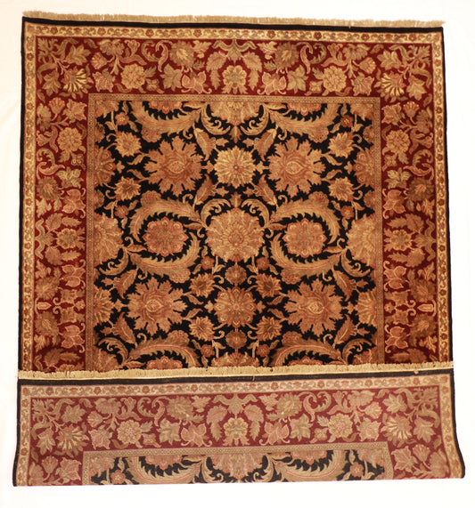9 x12 - Mashad Fine All Over Rectangle - Hand Knotted Rug